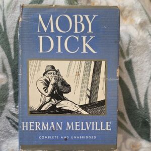 Moby Dick by Herman Melville Blue Cover